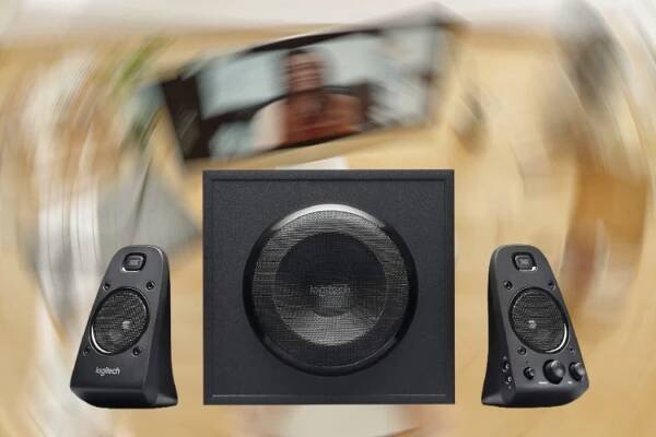 logitech z623 enceinte pc test