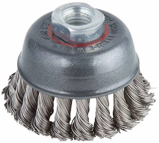 Wolfcraft Kartáč hrnec 75mm nerez M14 2700000