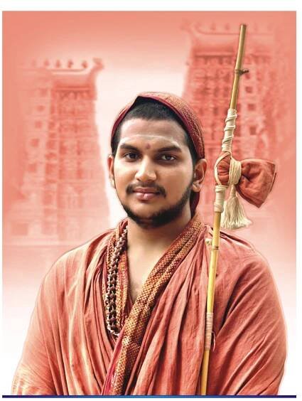 His Holiness Pujyashri
		Satya Chandrasekharendra Saraswathi Shankaracharya Swamiji