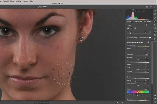 Perfektní provedení retuše pleti s Adobe Camera Raw