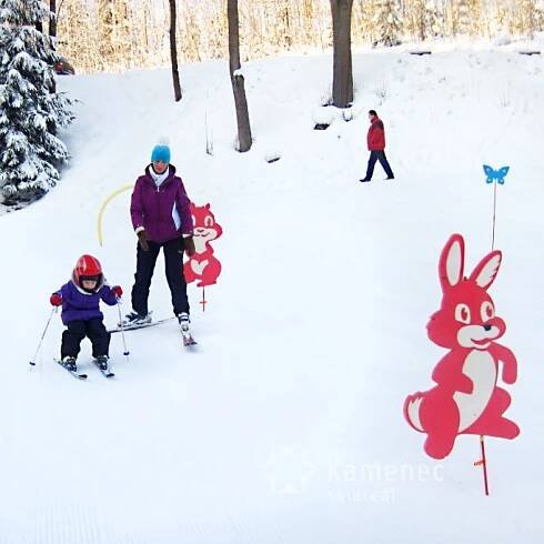 Ski areál Kamenec - Jablonec nad Jizerou - informace a mapa