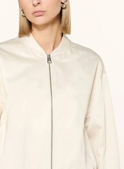 Marc O'Polo Saténový blouson: BÉŽOVÁ