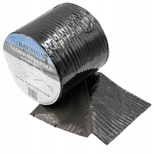 Bauhus Bitumenová páska 15 cm x 10 mb černá 178