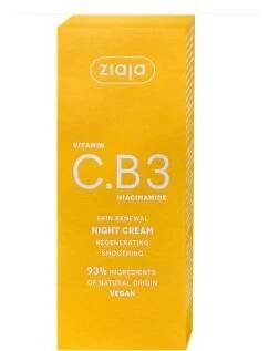 Screenshot 2025 04 03 at 09 40 15 ziaja Vitamín C.B3 Niacinamide noční krém 50 ml dm.cz
