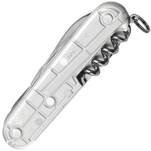 Victorinox HUNTSMAN SilverTech, stříbrný průhledný 1.3713.T7 - Multifunkční nože | KNIFESTOCK