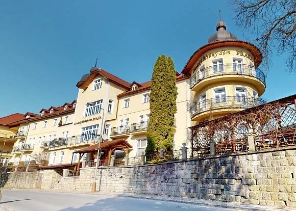 Virtuální prohlídka Léčebný lázeňský dům Praha, Luhačovice - PanoPro
