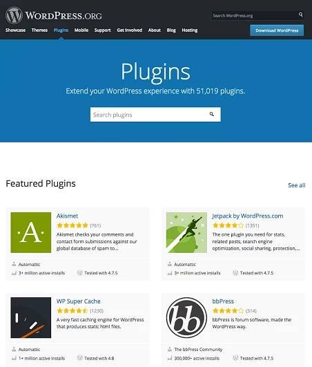 WordPress Plugin Directory