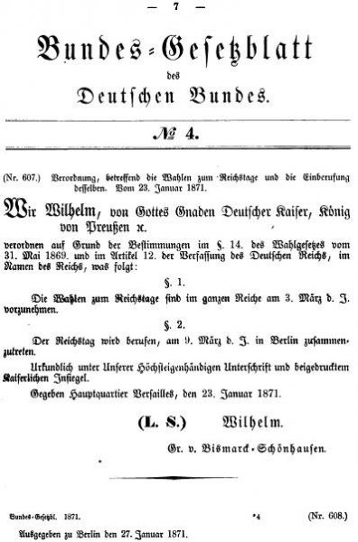 Verfassung des Deutschen Bundes