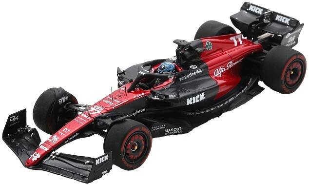 Alfa Romeo Sauber F1 Team ORLEN C43 No.77 - Valtteri Bottas 1:43 Spark Model
