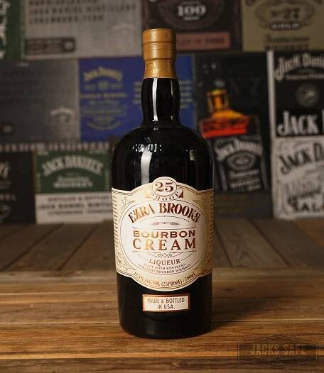 EZRA BROOKS - EZRA BROOKS - BOURBON CREAM - 25 PROOF - 12,5% - 700ML