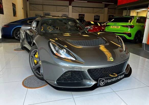 2016 (66) Lotus Exige 3.5 V6 Sport 350 Manual. C185 Metallic Grey with Alcantara Sports Seats. FLSH.. 31k. Komotec EX400 + Exhaust.. (SOLD)