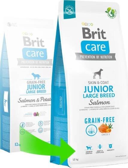 Brit Care Grain-free Junior Large Breed Salmon/Potato