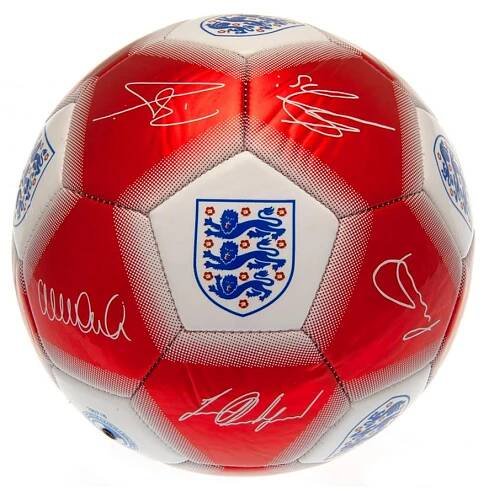 Fotbalové reprezentace fotbalový mini míč England FA Skill Ball Signature