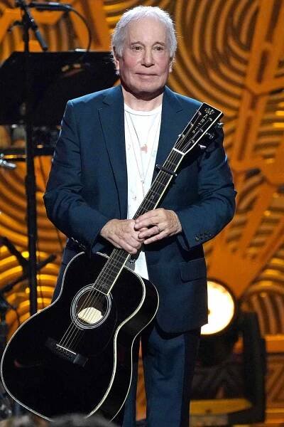 Paul Simon performs onstage during Homeward Bound: A GRAMMY Salute To The Songs Of Paul Simon at Hollywood Pantages Theatre on April 06, 2022
