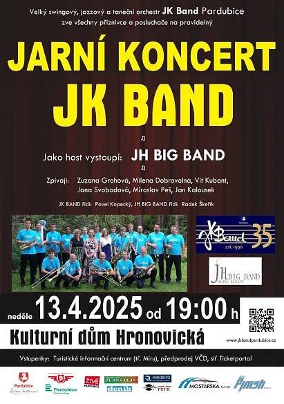 Jarní koncert JK Bandu 2025 | Pardubice ŽIVĚ