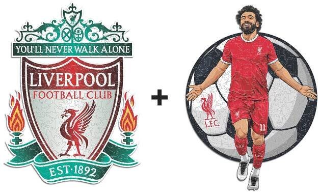 2 PACK Liverpool FC® Logo + Salah