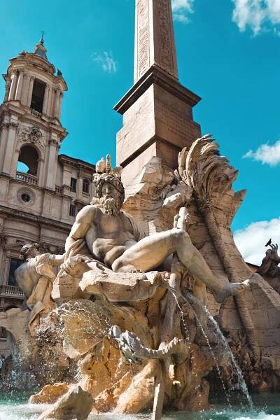 Piazza Navona - Řím, Itálie