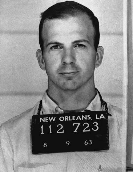 The files included typewritten reports and handwritten notes spanning decades, including details of a top CIA agent who claimed the deep state was responsible and Lee Harvey Oswald (pictured) being a 'poor shot'