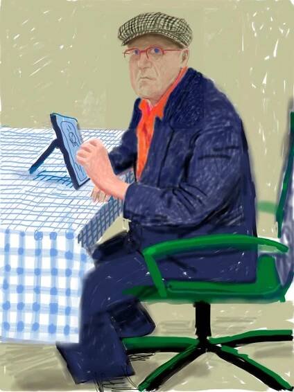 David Hockney: ‘No 1203, 14th March 2012’ (2012)