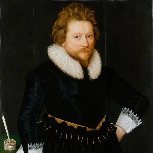     John Fletcher,    by Unknown artist,    circa 1620,    NPG 6829,    © National Portrait Gallery, London