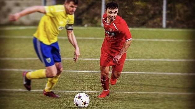 KANONÝR DENÍKU: Ambice i šanci na postup máme, věří fotbalista Klatov B Weber