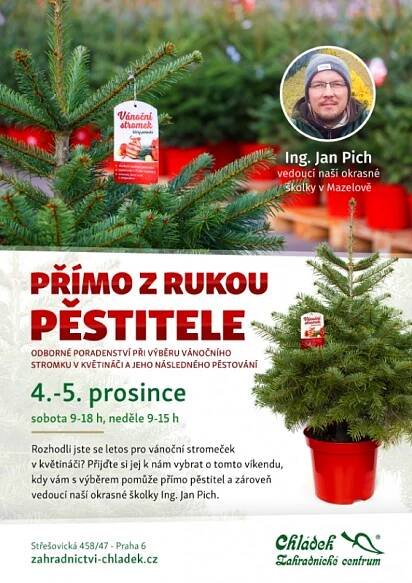 Přímo z rukou pěstitele : Akce - Zahradnictví Chládek