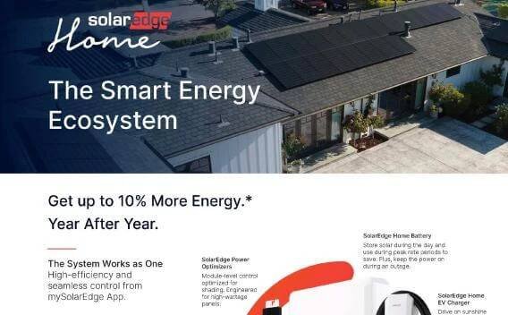 SolarEdge Home Trifold Brochure