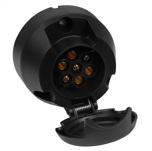 Plastová zásuvka 7 PIN/12V