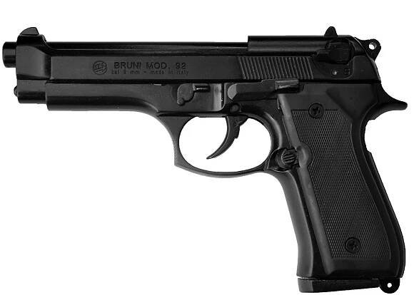Pistola a salve 92 Nera - Mod. Beretta 9x21