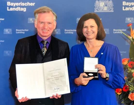2019  Bayerische Verfassungsmedaille in silber