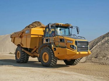 Yellow Cool Truck For Dumping Soil Wallpaper