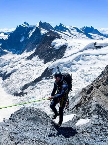 OBÁVANÝ KLENOT BERNSKÝCH ALP, VÁPENCOVÝ OBR EIGER - KRALUPÁK