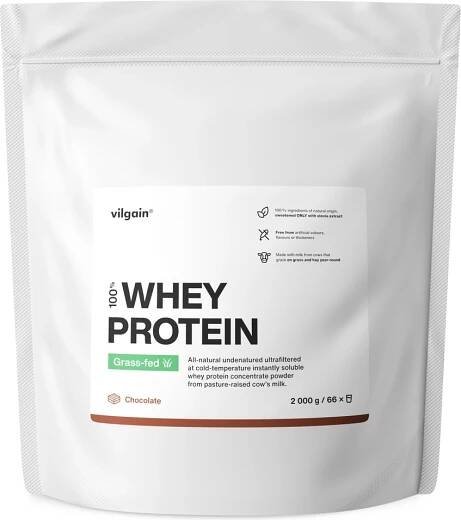 Vilgain Grass-Fed Whey Protein 2000 g