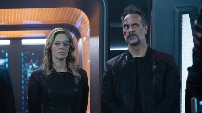 Jeri Ryan and Todd Stashwick, Star Trek: Picard