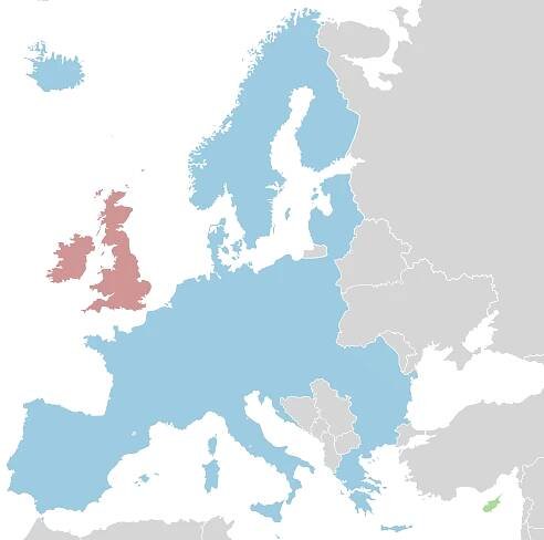 Soubor:Schengen Agreement map.svg – Wikipedie