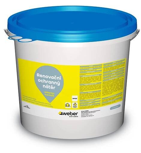 Weber weberton marmolit renovační nátěr 15 kg od 3 434 Kč - Heureka.cz