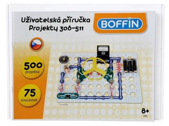 Elektronická stavebnice BOFFIN I 300 - rozšíření na BOFFIN I 500