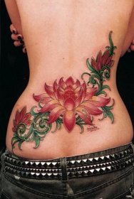 Obrázky tetování lotosového květu