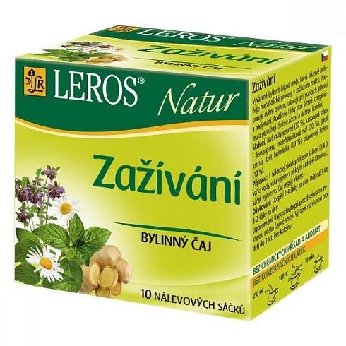LEROS NATUR Zažívání 10 x 1,5 g od 39 Kč