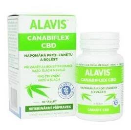 AlavisTM CanabiFlex CBD – proti zánětu a bolestí kloubů