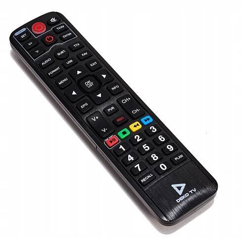 Tuner Dekodér DVBT2 DekoTV PRO pozemní televize DVB-T2 HEVC H.265 DEKO Bezpečnostní informace CE WEEE