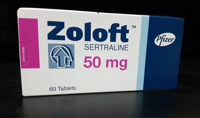 zoloft sertraline packaging
