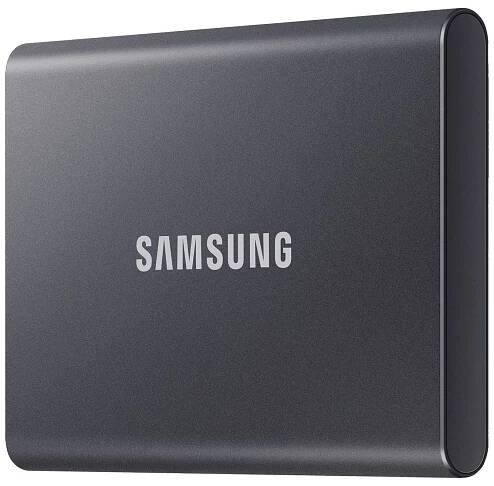 Samsung Portable SSD T7 500 GB Šedá (MU-PC500T/WW)