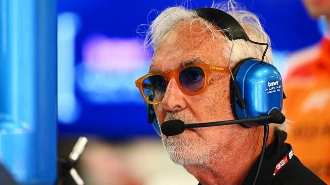 F1 supremo Flavio Briatore, 75, appears to flirt with two much younger bikini-clad women on luxury yacht trip alongside his 15-year-old son, after split from ex 49 years his junior