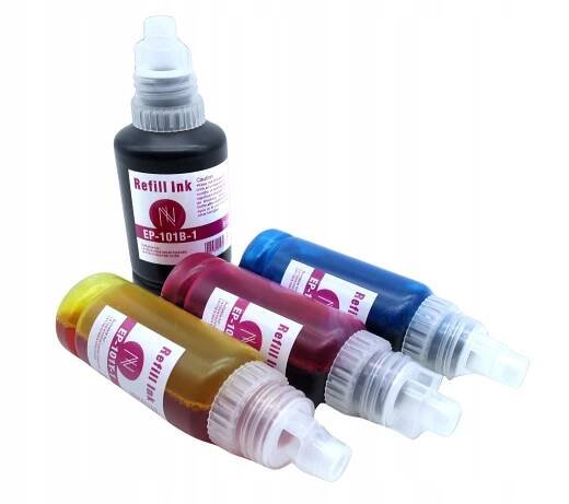 NALÉVACÍ náplně do tiskárny EPSON 101 L4150 L6190 ECOTANK ITS L4160 INKOUST EAN (GTIN) 5904538468491
