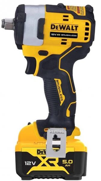 DeWALT Nářadí - 18V AKU Rázový utahovák 406 Nm, 2 x aku 5,0 Ah XR DCF922P2T