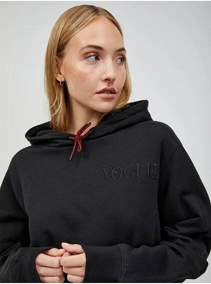 Puma Černá dámská mikina s kapucí PUMA x VOGUE