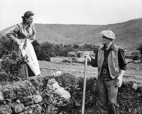 Tichý muž - Z filmu - Maureen O'Hara, John Wayne