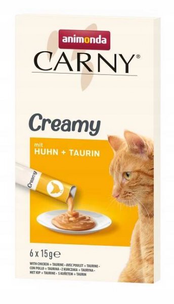 Animonda KOT Creamy pamlsek 6x15g kuře/taurin