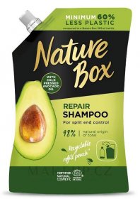 Nature Box Avocado Oil Shampoo Refill Pack (náhradní náplň) - Vlasový šampon s avokádovým olejem